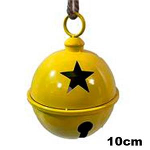 H52929 Cascabel Amarillo Calado Estrellas
